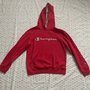 Red Champion Sweatshirt!